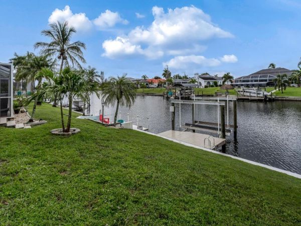 Lovely 3 Bedroom Home in Cape Coral with Pool & Dock