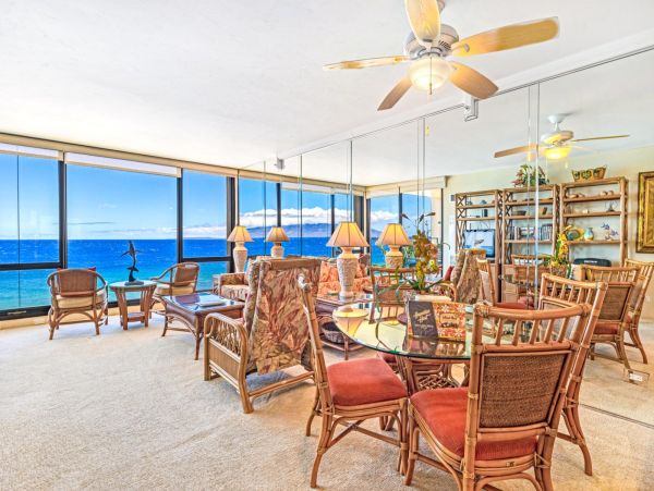 Oceanfront Kaanapali Vacation Condo One Bedroom