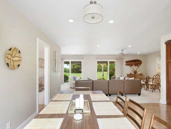 Walk to beach Princeville Vacation Home Three Bedroom