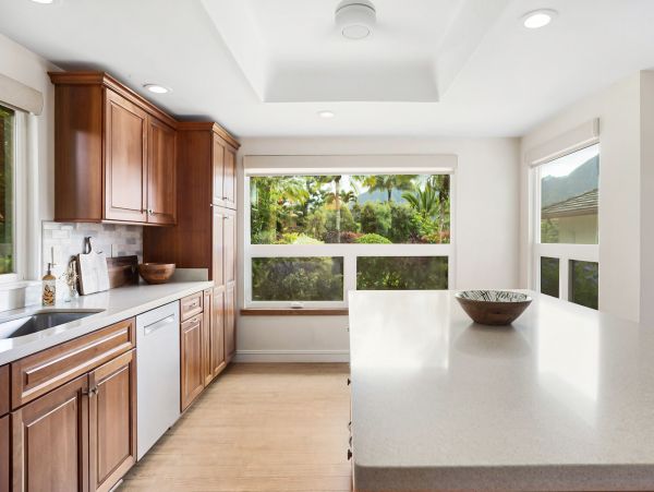 Walk to beach Princeville Vacation Home Three Bedroom