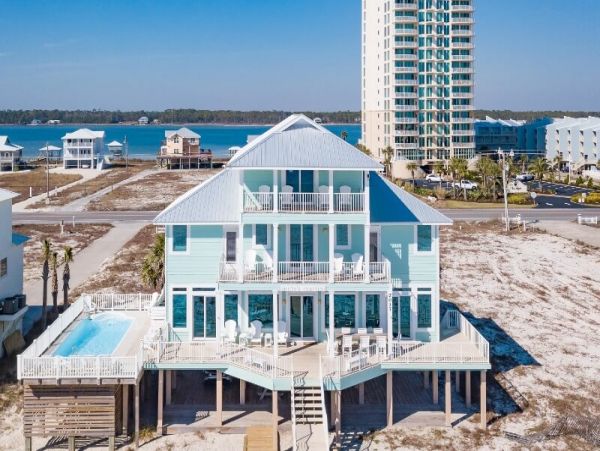 Beachfront Vacation Rental with 7 Bedrooms & Private Pool