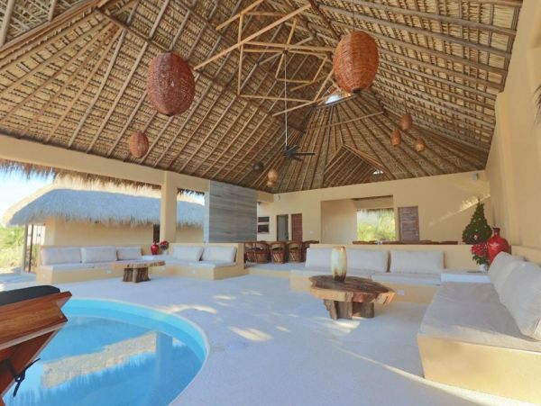On Beach Oaxaca Vacation Pool Villa Nine Bedroom