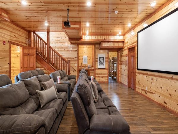 Pigeon Forge Twelve Bedroom Vacation Cabin with Private Pool