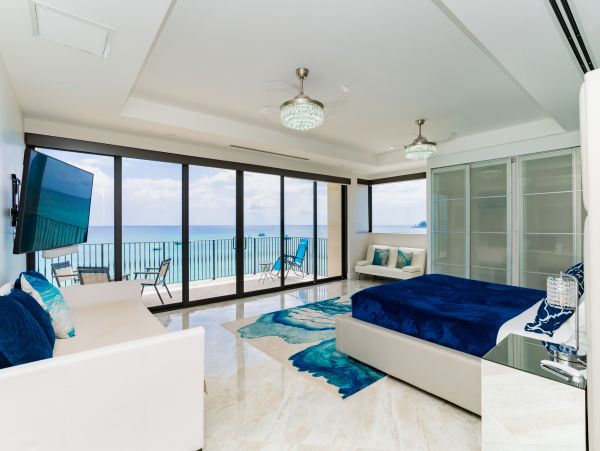 Oceanfront Cayman Island Vacation Home Five Bedroom