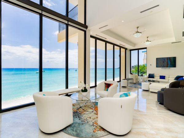 Oceanfront Cayman Island Vacation Home Five Bedroom