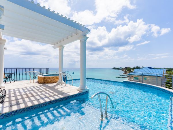 Oceanfront Cayman Island Vacation Home Five Bedroom
