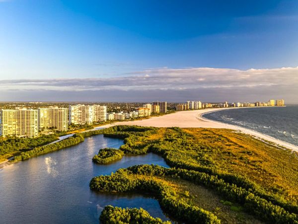 Marco Island Two Bedroom Refined Coastal Getaway