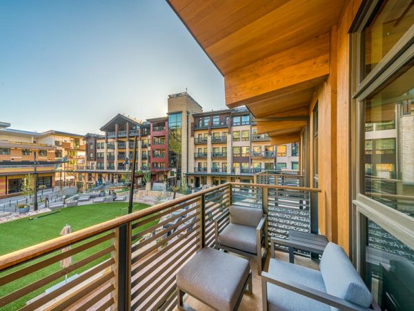 Walk to and from the gondola and store your skis at the ski valet