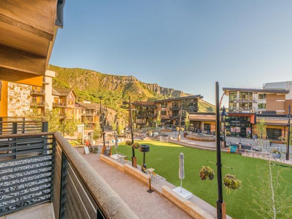 Walk to and from the gondola and store your skis at the ski valet