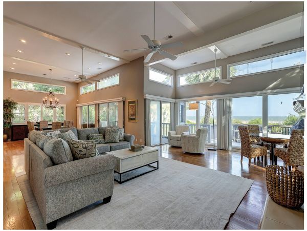 Ocean Front Five Bedroom Rental Home in Hilton Head