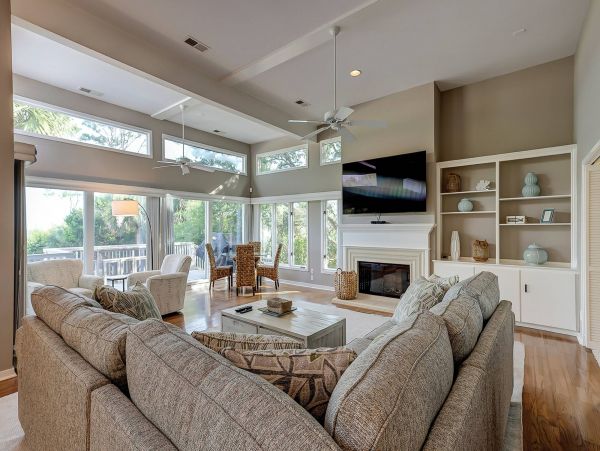 Ocean Front Five Bedroom Rental Home in Hilton Head