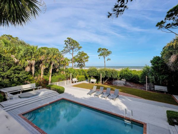 Ocean Front Five Bedroom Rental Home in Hilton Head