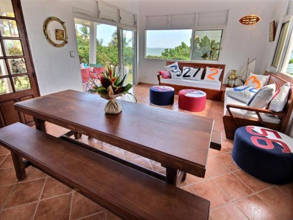 Oceanfront Martinique Vacation Home Three Bedroom