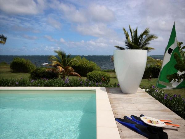 Oceanfront Martinique Vacation Home Three Bedroom