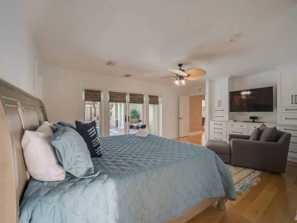 Master suite with all the comforts of home