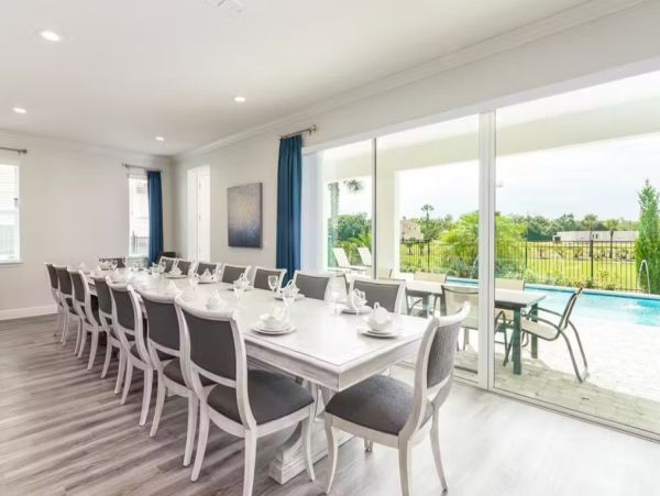 Stunning Vacation Home with Private Pool  14-Bed Orlando Luxury Rental Near Disney