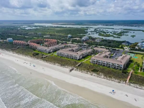 Oceanfront Vacation Townhouse in St. Augustine 10 Guests