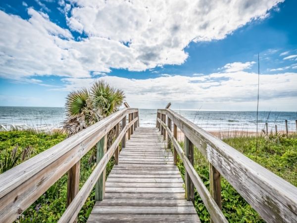 Oceanfront Vacation Townhouse in St. Augustine 10 Guests