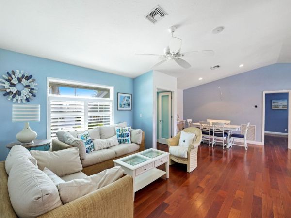 Three Bedroom Home with Canal View & Dock