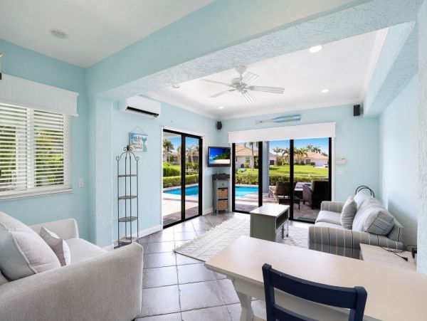 Three Bedroom Home with Canal View & Dock