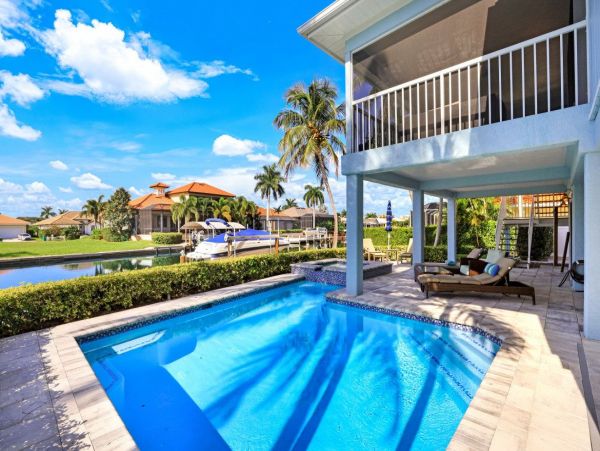 Three Bedroom Home with Canal View & Dock