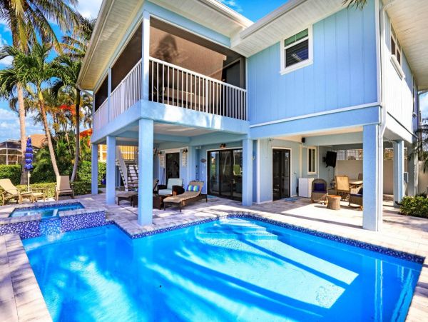 Three Bedroom Home with Canal View & Dock