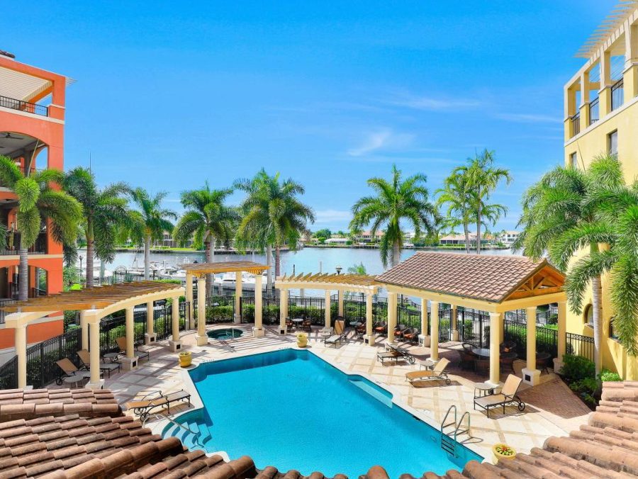 Marco Island Bay-View Condo With Pool and Hot Tub