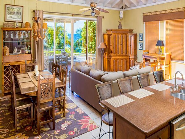 Oceanfront St. John Vacation Home Five Bedroom