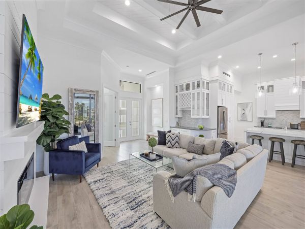 Luxury Marco Island Home with Private Pool, Dock & Spa
