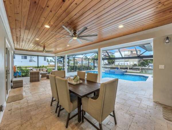 Canal-Front Vacation Home with Pool and Boat Dock in Naples