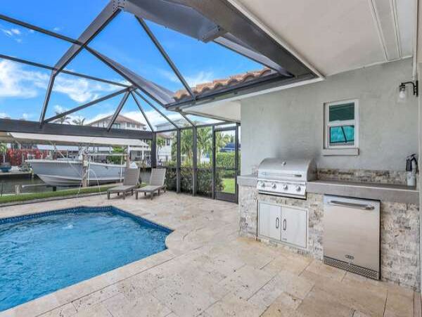 Canal-Front Vacation Home with Pool and Boat Dock in Naples