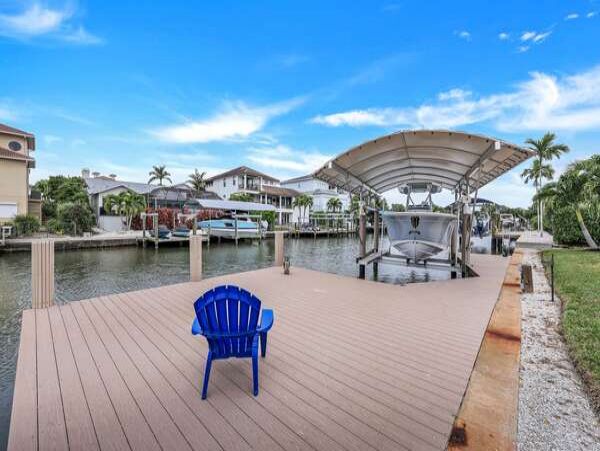 Canal-Front Vacation Home with Pool and Boat Dock in Naples