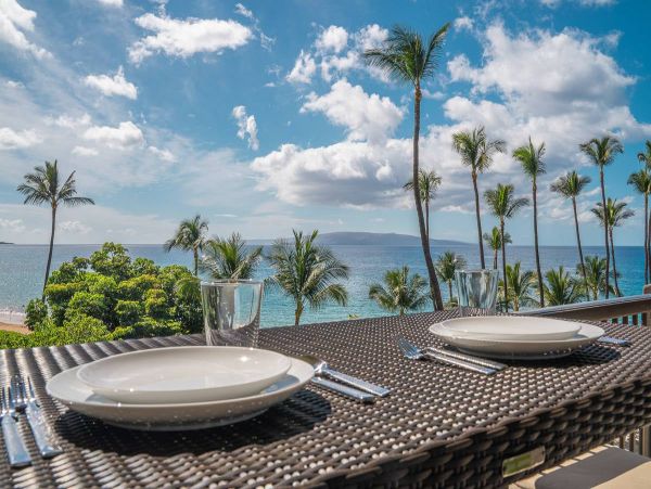 Luxury Oceanfront Vacation Condo in Kihei Two Bedroom