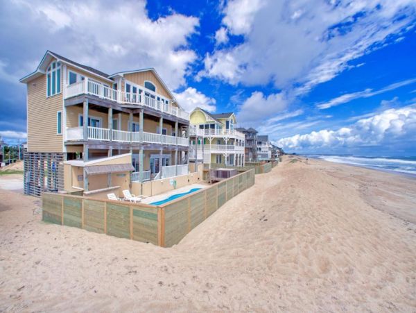 Gorgeous 6 Bedroom Oceanfront Home with Pool & Game Room
