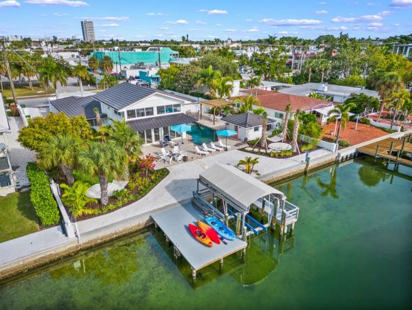 Luxury Lido Key Waterfront Home with Private Pool