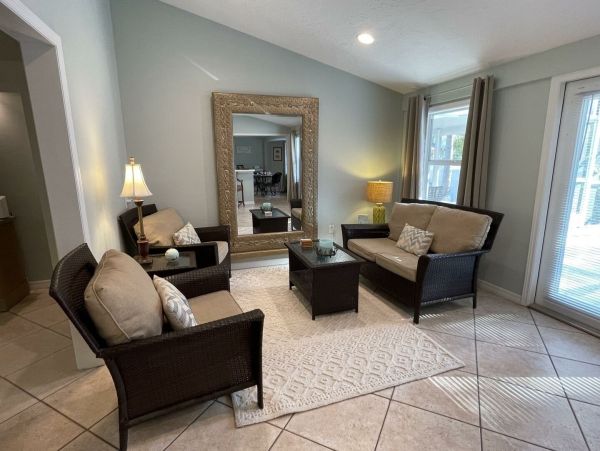 Colorful Siesta Key Vacation Rental Home with Private Pool