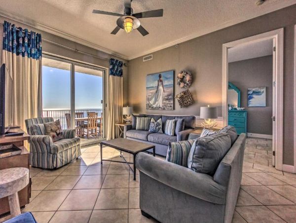 Gulf Views Panama City Beach Vacation Condo Four Bedroom