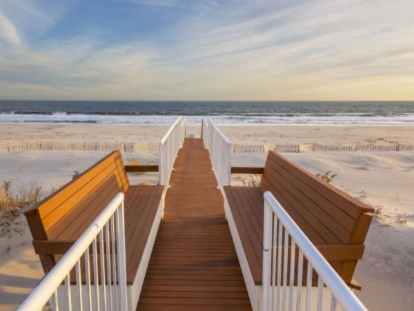 Oceanfront Vacation Home in West Hampton Sleeps 16 Guests