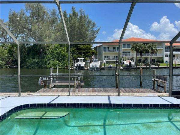 Canal Front Vacation Home in Bradenton with Pool and Boat Dock