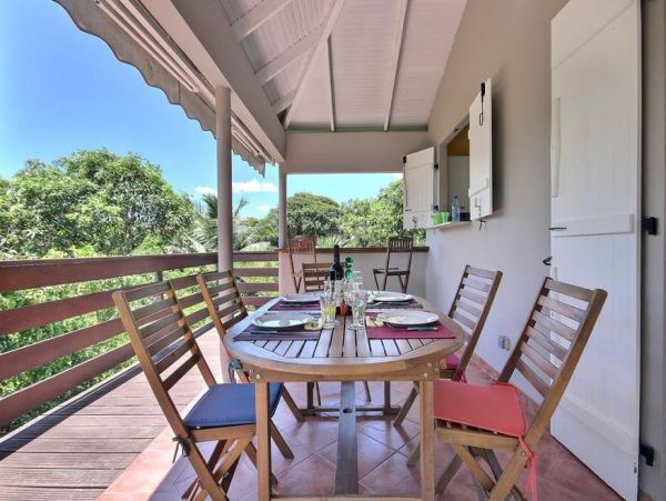 Charming Villa in Trois-Ilets with Private Garden & Sea Access