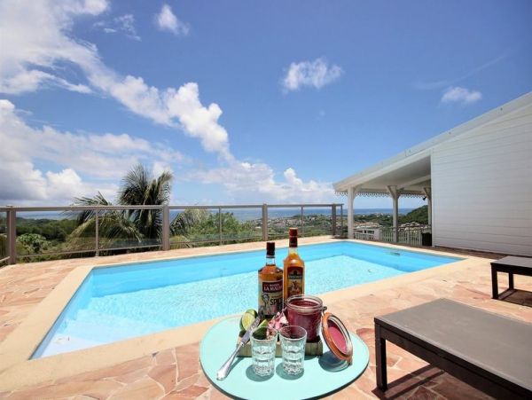 Martinique Private Two Bedroom Luxury Villa Pool