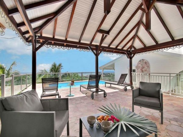 Martinique Private Two Bedroom Luxury Villa Pool