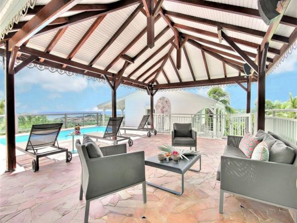 Martinique Private Two Bedroom Luxury Villa Pool