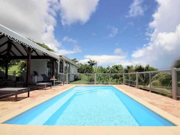 Martinique Private Two Bedroom Luxury Villa Pool