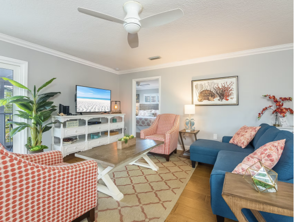 Luxury Both Sides of Duplex Sleeps 14 Guests 95 Steps to Beach