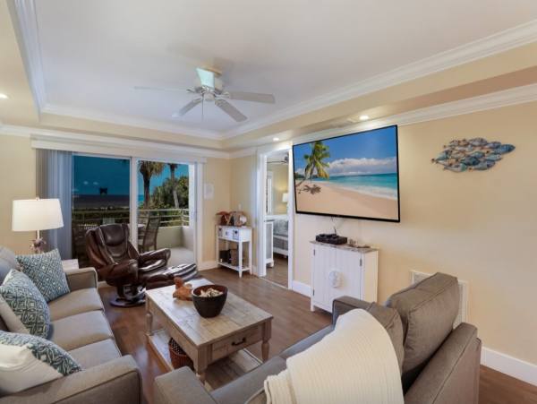 Beachfront 2 Bedroom Vacation Condo in Anna Maria Island