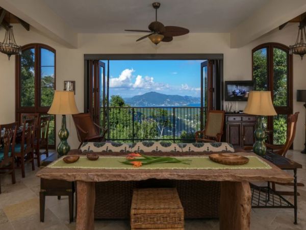 Three Bedroom Vacation Villa with Amazing Views in St. John