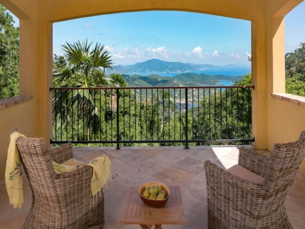 Three Bedroom Vacation Villa with Amazing Views in St. John