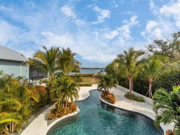 Water Views Manasota Key Vacation Home Five Bedroom