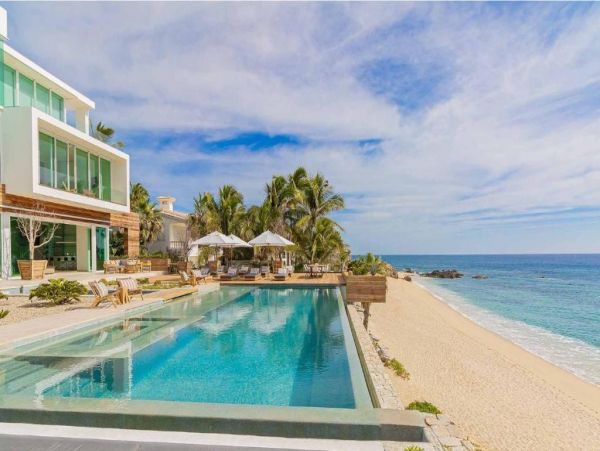 Oceanfront Los Cabos Luxury Vacation Pool Home 10 Bedroom